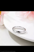 Crystal Solitaire Ring Set